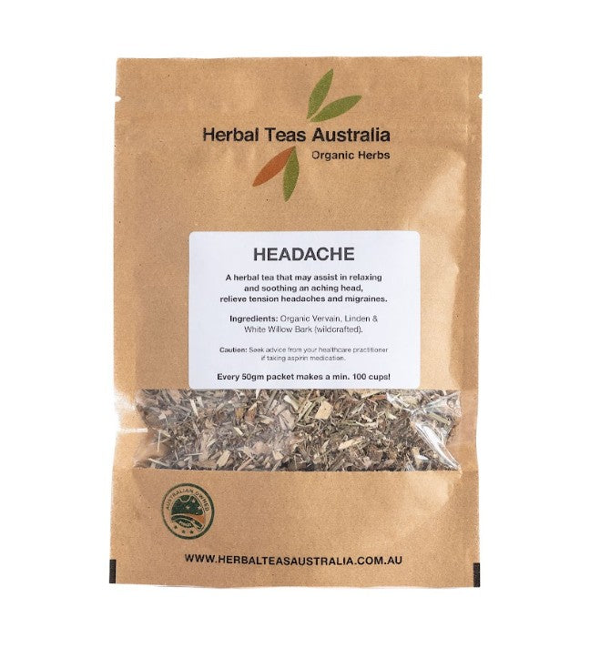 Herbal Teas Australia HERBAL TEAS AUSTRALIA HEADACHE 50G