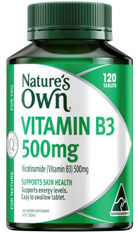 NATURES OWN TAB VIT B3 500MG