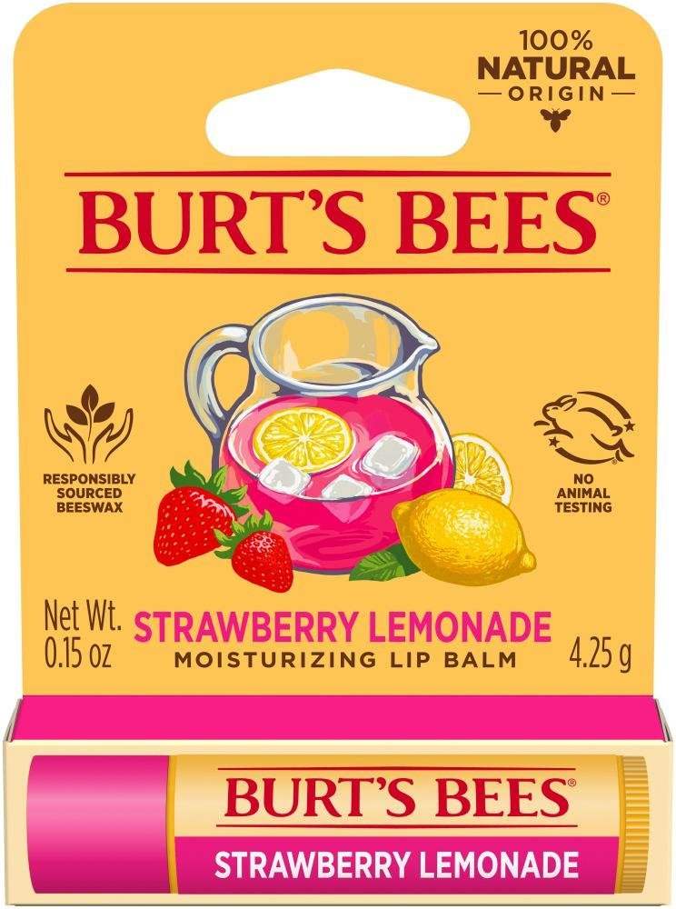 Burts Bees Burts Bees Moisturising Lip Balm Strawberry Lemonade 4.25g