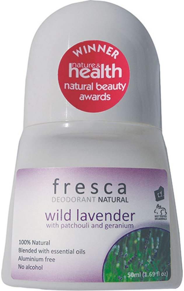 Fresca Fresca Natural Deodorant Wild Lavender (with Patchouli & Geranium) 50ml