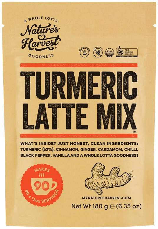 Natures Harvest Natures Harvest Organic Turmeric Latte Mix 180g