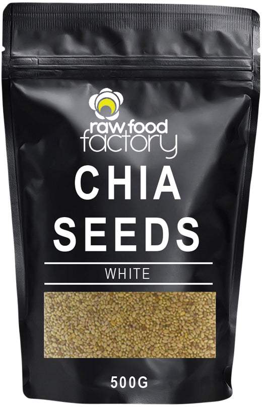 Raw food factory RAW FOOD FACTORY CHIA SEEDS WHITE 500G