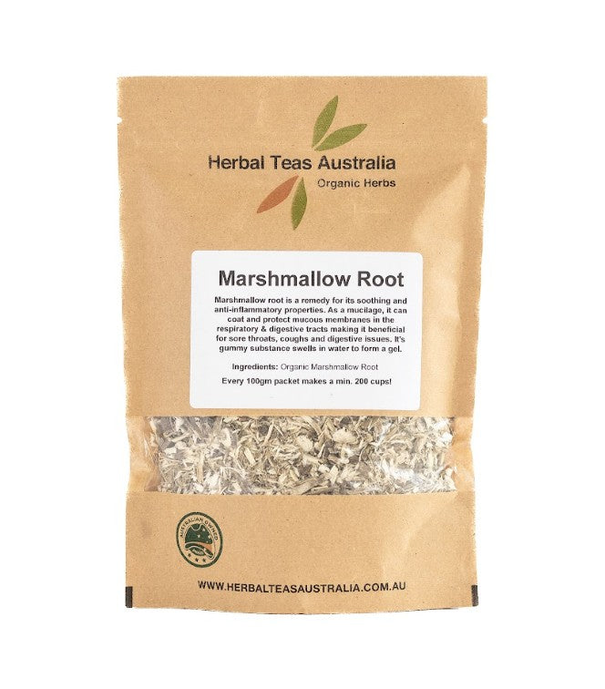 Herbal Teas Australia HERBAL TEAS AUSTRALIA MARSHMALLOW ROOT 100G