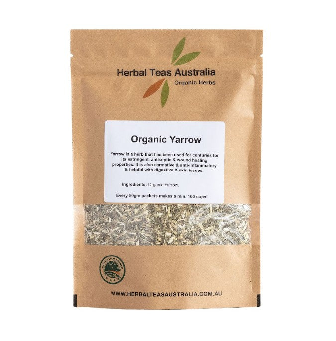 Herbal Teas Australia HERBAL TEAS AUSTRALIA ORGANIC YARROW 50G