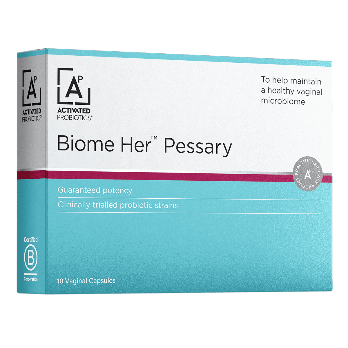 Activated Probiotics Biome Her Pessary