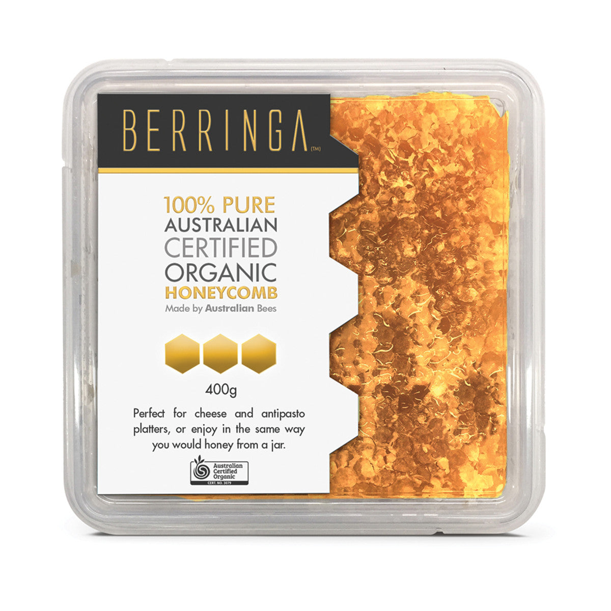 Berringa Berringa Australian Pure Organic Honeycomb 400g