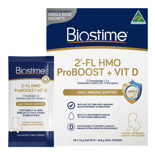 Biostime 2'-FL HMO ProBOOST + VIT D 28 sachets