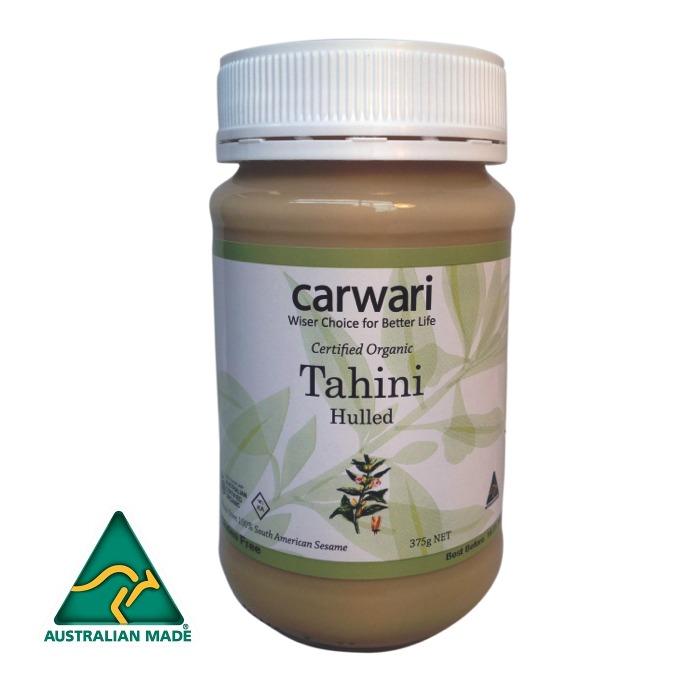 Carwari Carwari Organic Tahini Hulled 375g