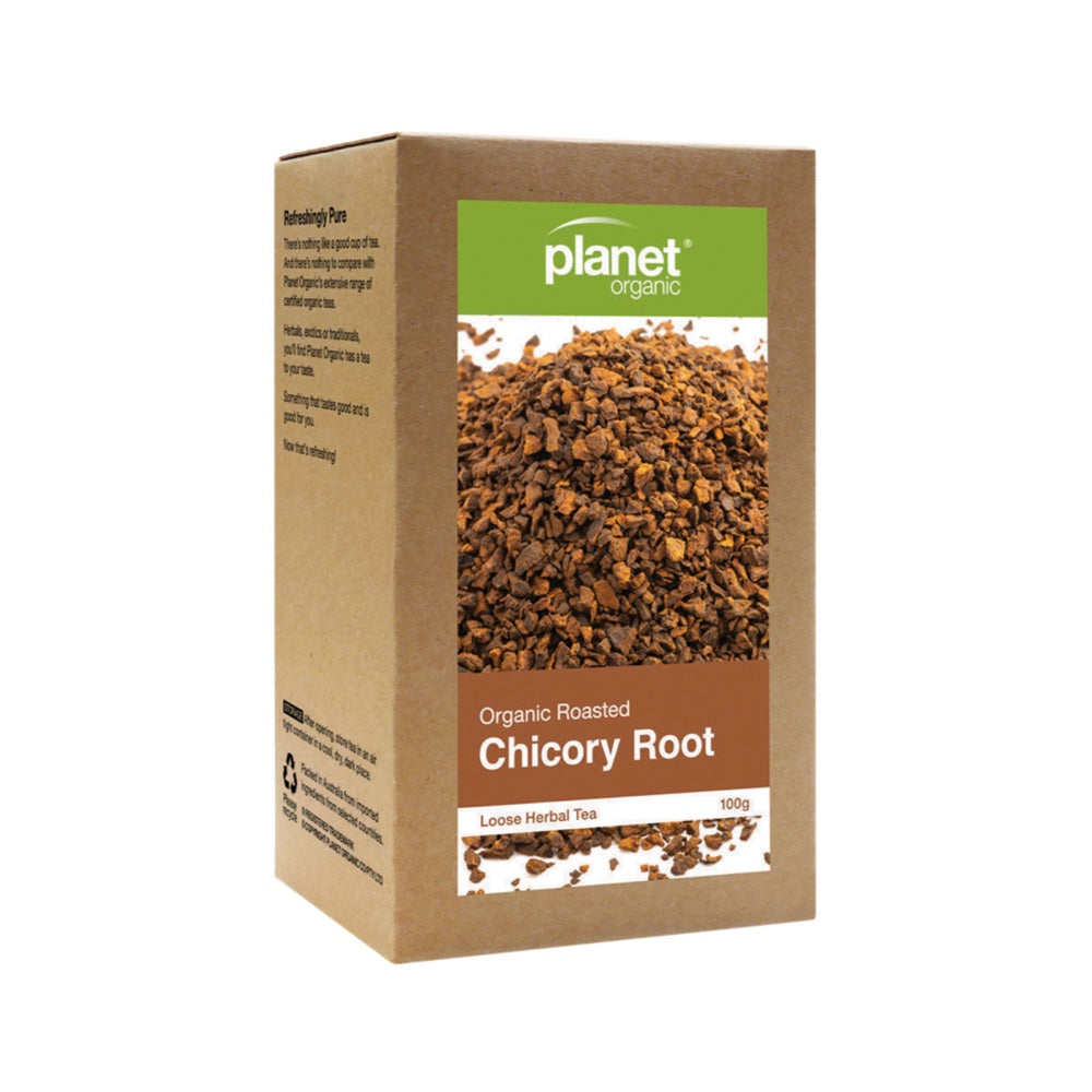 Planet Organic Planet Organic Organic Herbal Tea Chicory Root (Roasted) Loose Leaf 100g