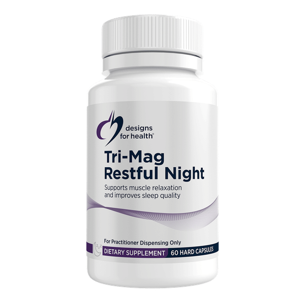 Designs For Health Tri-Mag Restful Night Capsules 60 caps