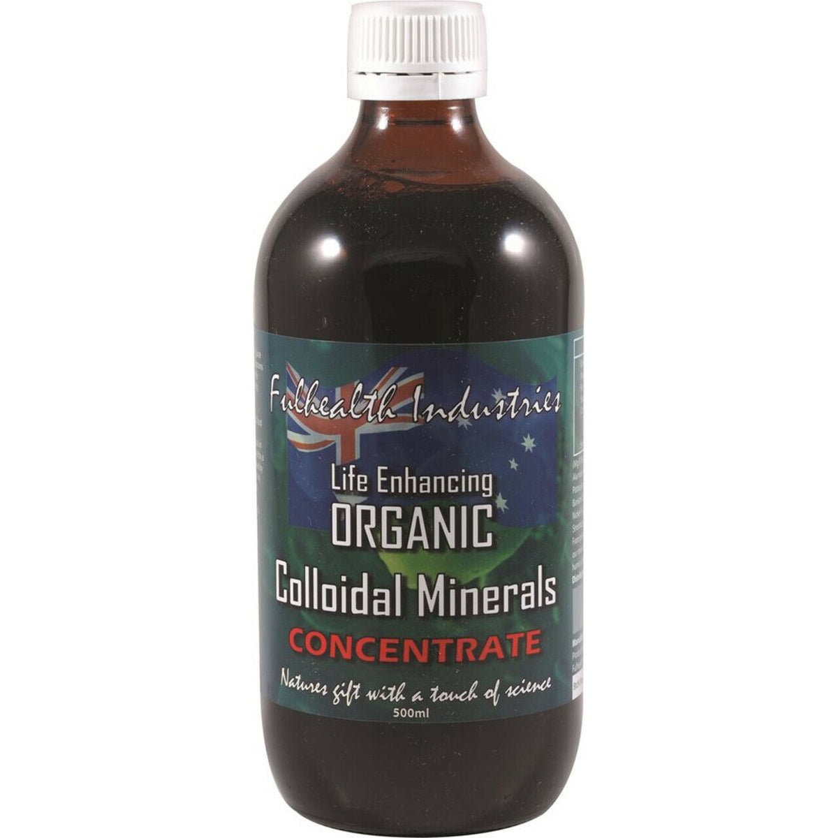 Fulhealth Industries Retail Fulhealth Industries Life Enhancing Organic Colloid Minerals Concentrate 500ml