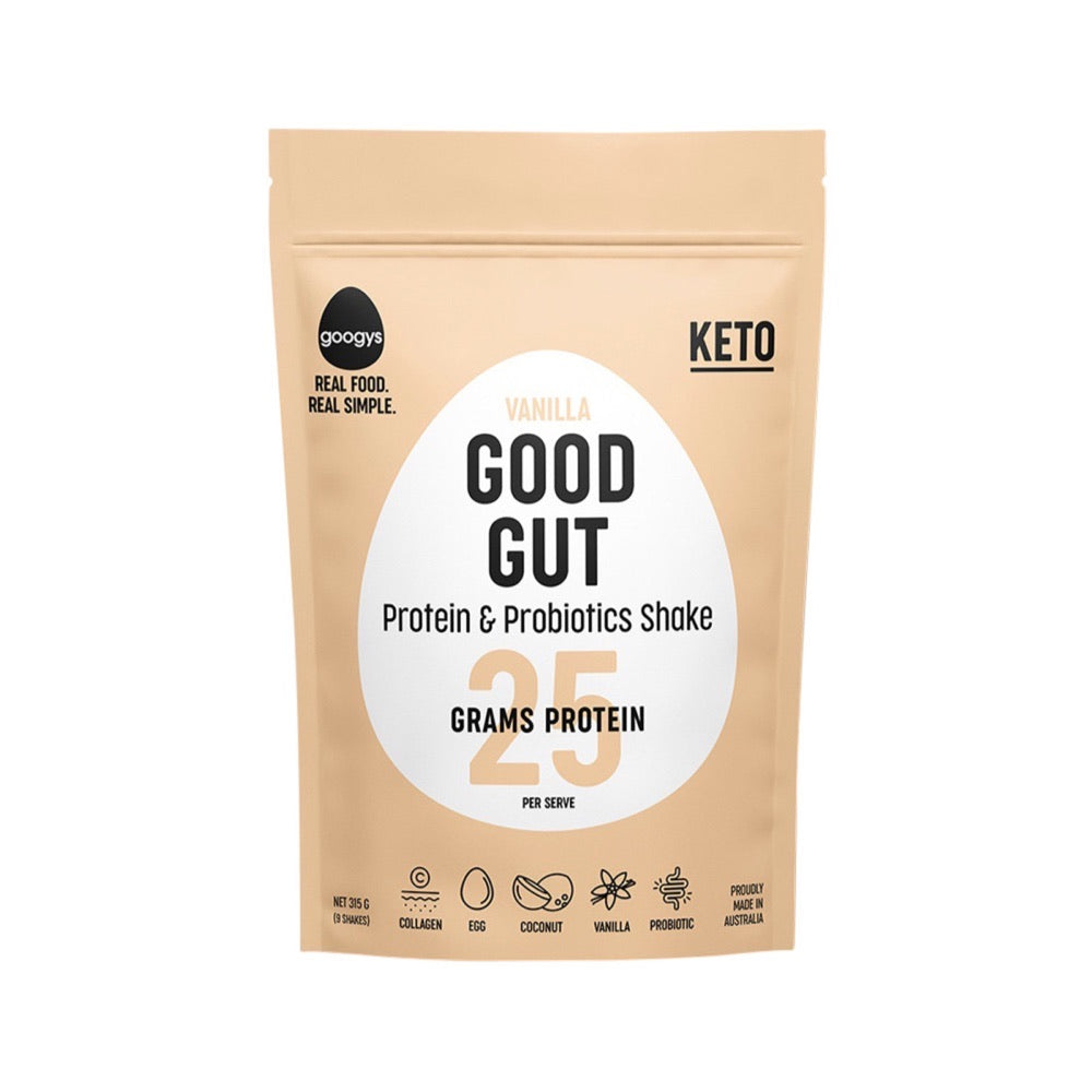 Googys Googys Protein Shake Good Gut Vanilla 315g