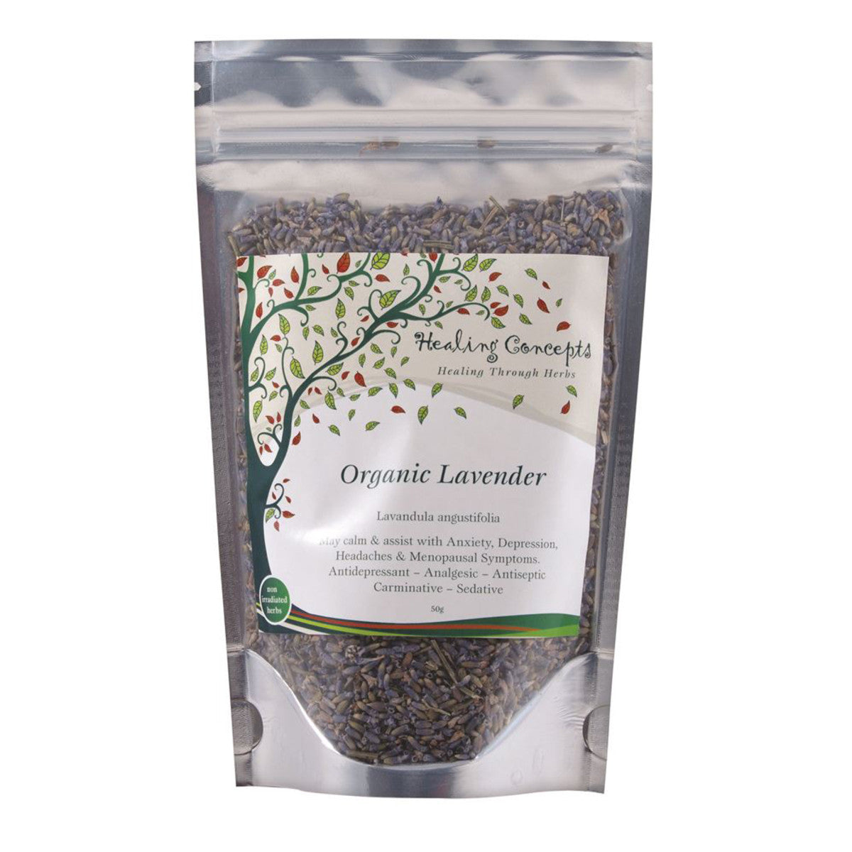 Healing Concepts Teas Healing Concepts Organic Lavender 50g
