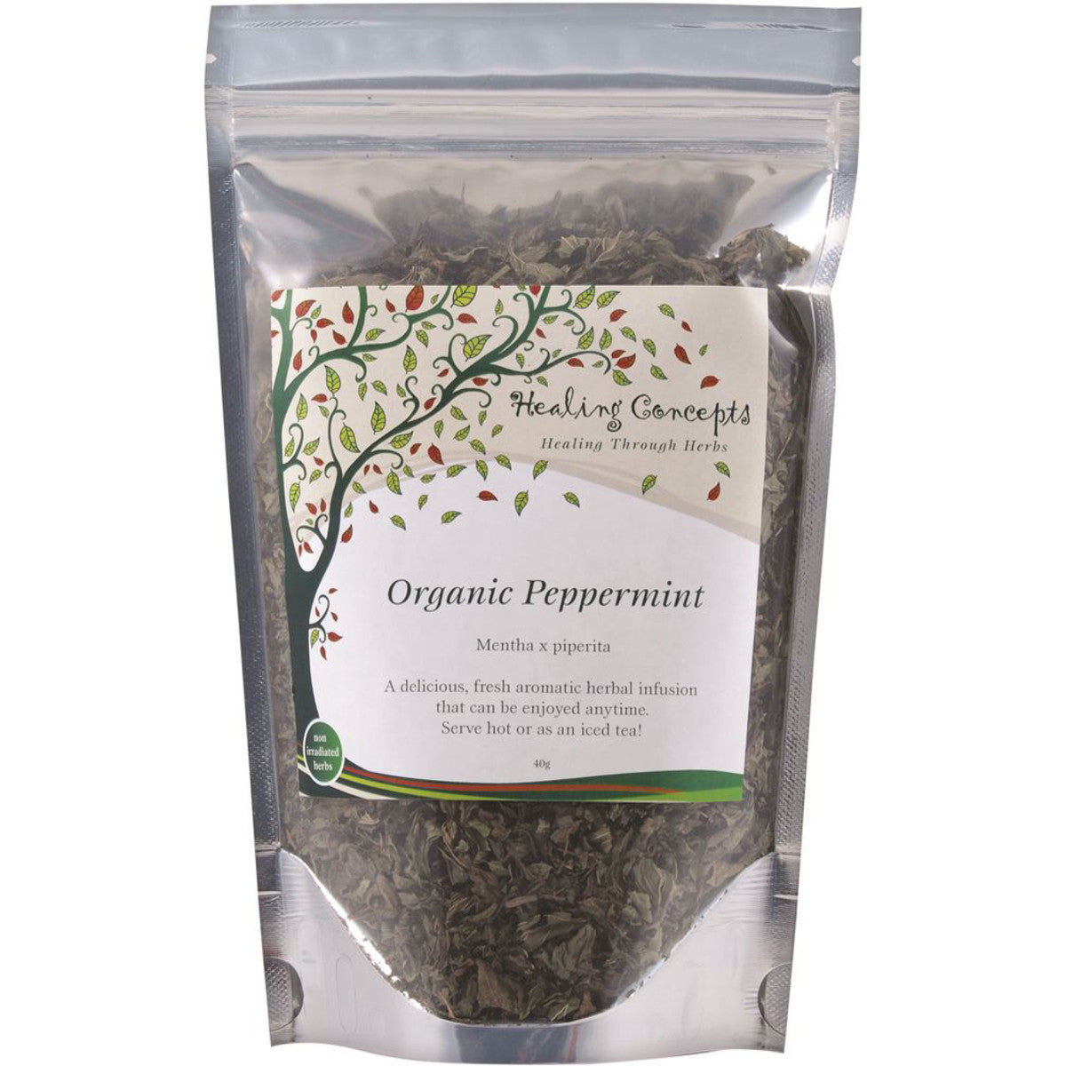 Healing Concepts Teas Healing Concepts Organic Peppermint 30g