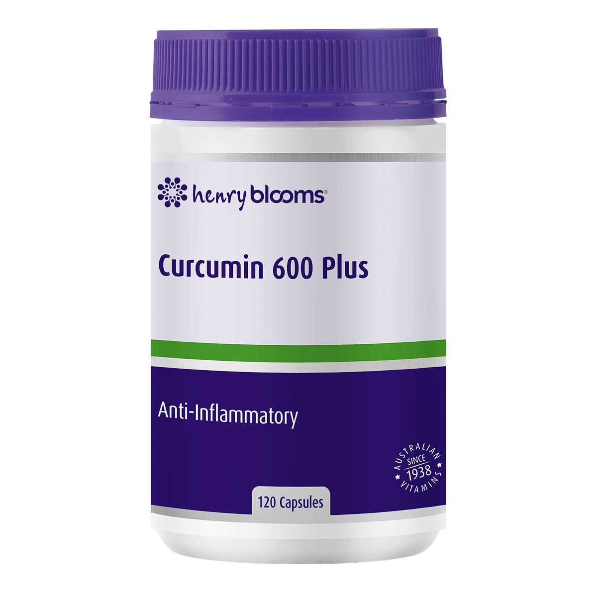Henry Blooms Curcumin 600 Plus