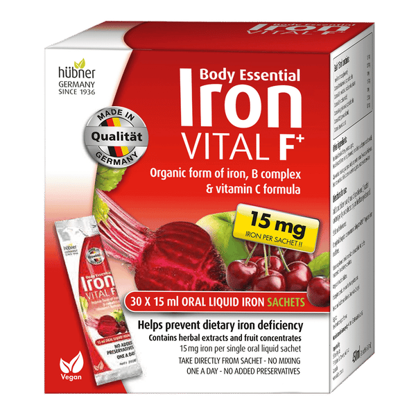 Iron Vital Body Essential Iron Vital F+ 30 sachets