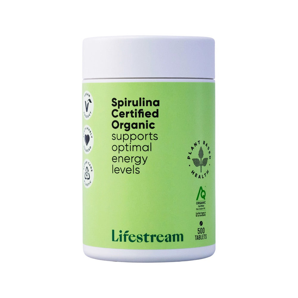 Lifestream Lifestream Spirulina Certified Organic 500t