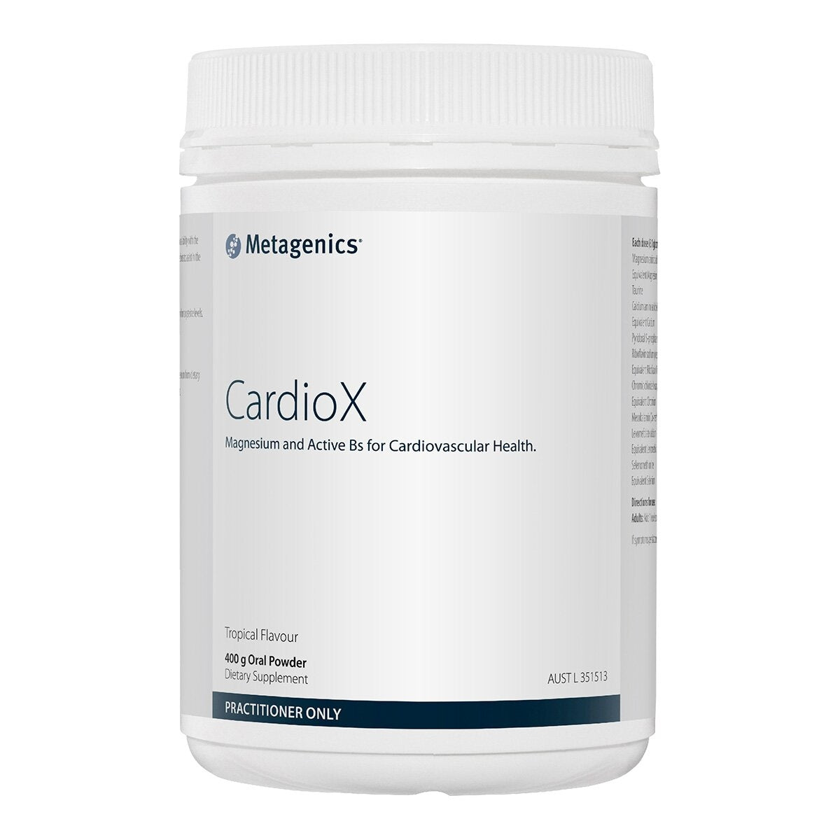 Metagenics CardioX 400g