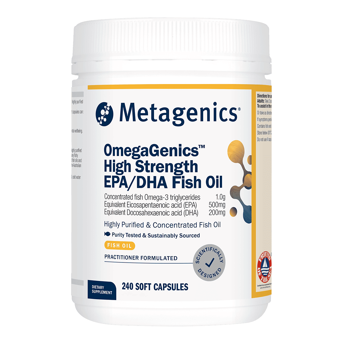 Omegagenics High Strength EPA DHA Fish Oil