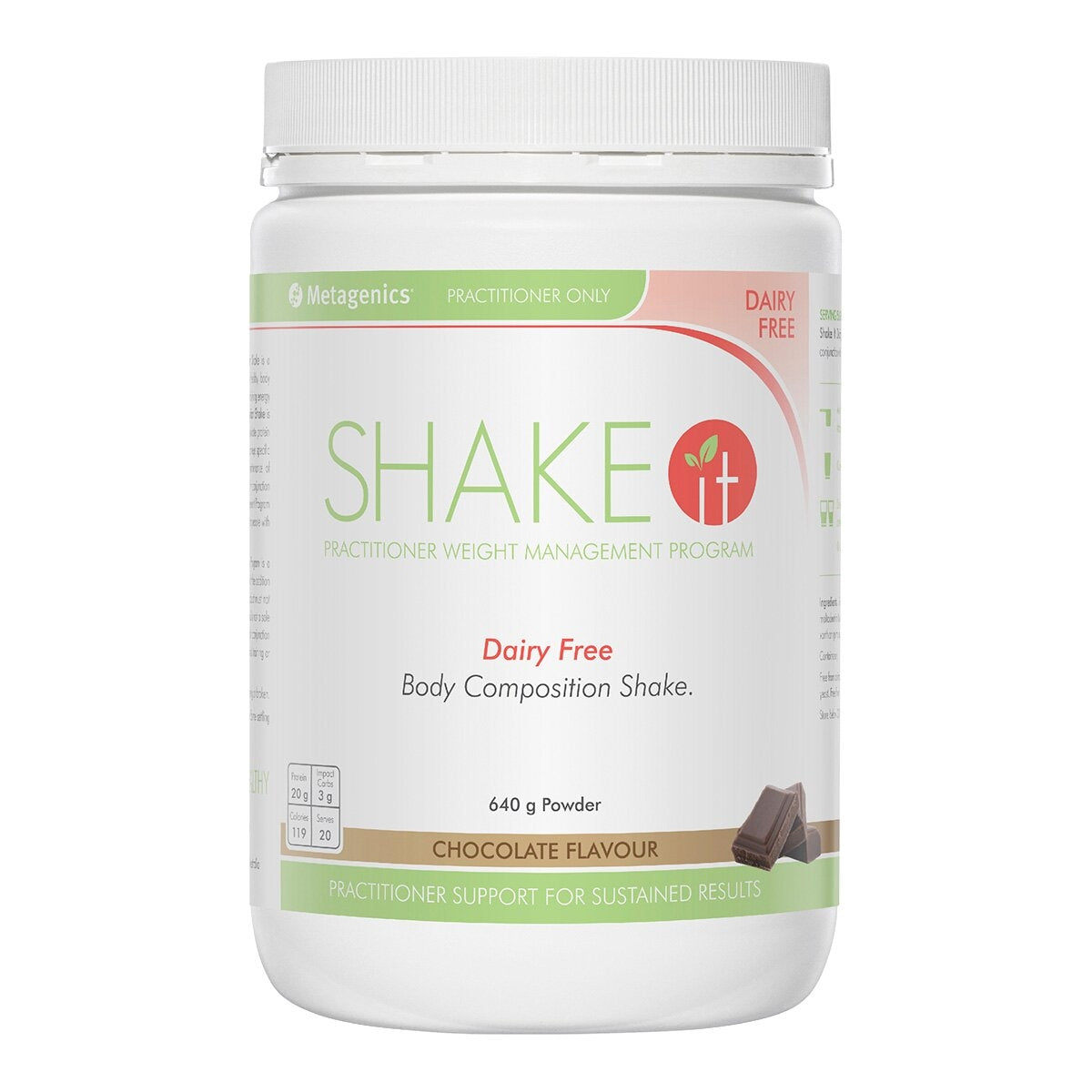 SHAKE IT Dairy Free Chocolate