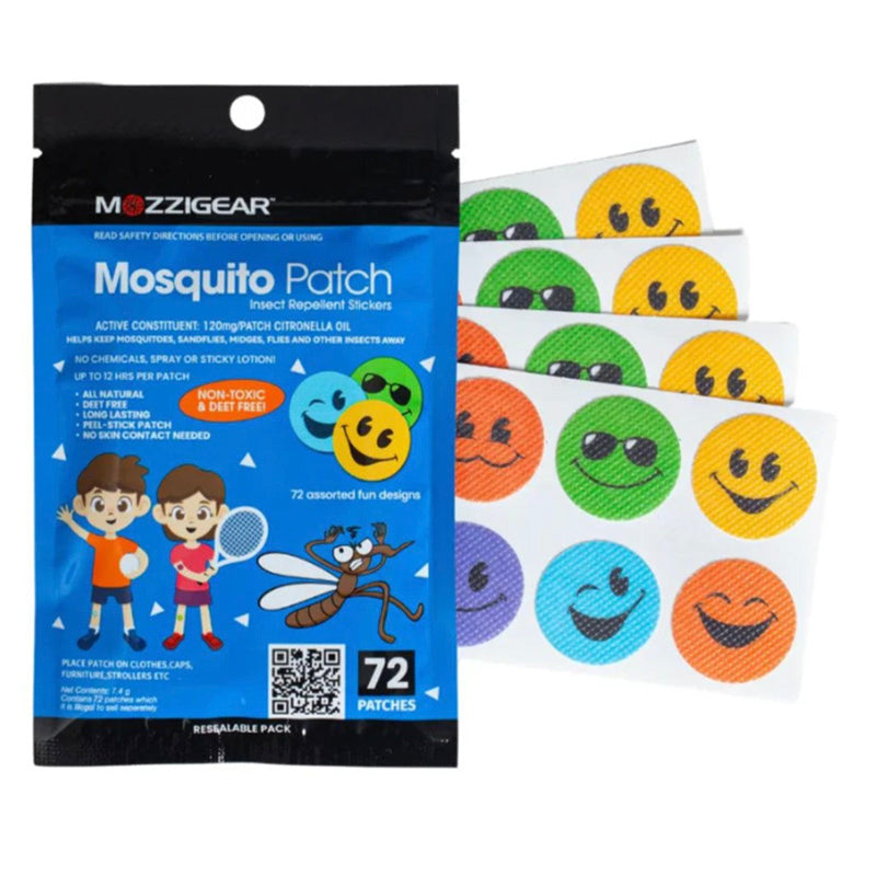 Mozzigear MOZZIGEAR MOSQUITO PATCH KIDS X 72 PACK
