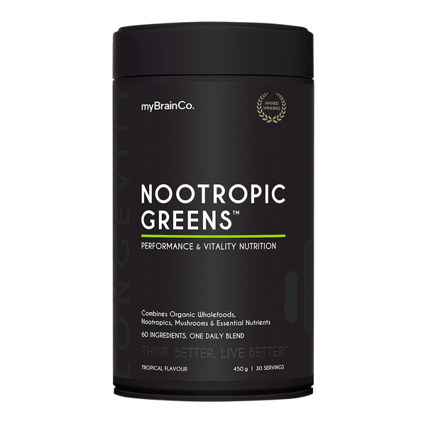 myBrainCo. Nootropic Greens 450 g Tropical