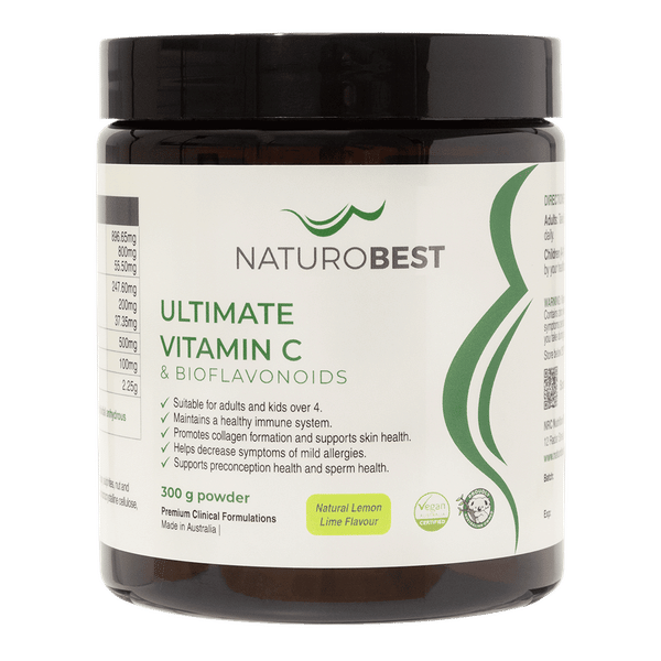 NaturoBest Ultimate Vitamin C & Bioflavonoids 300 g Lemon Lime