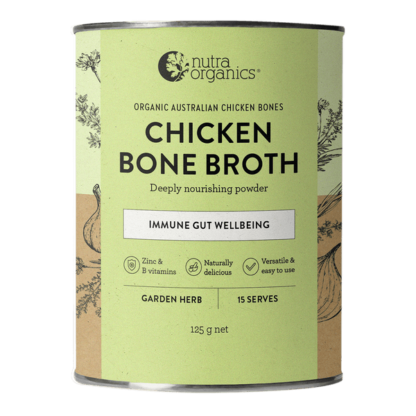 Chicken Bone Broth Garden Herb