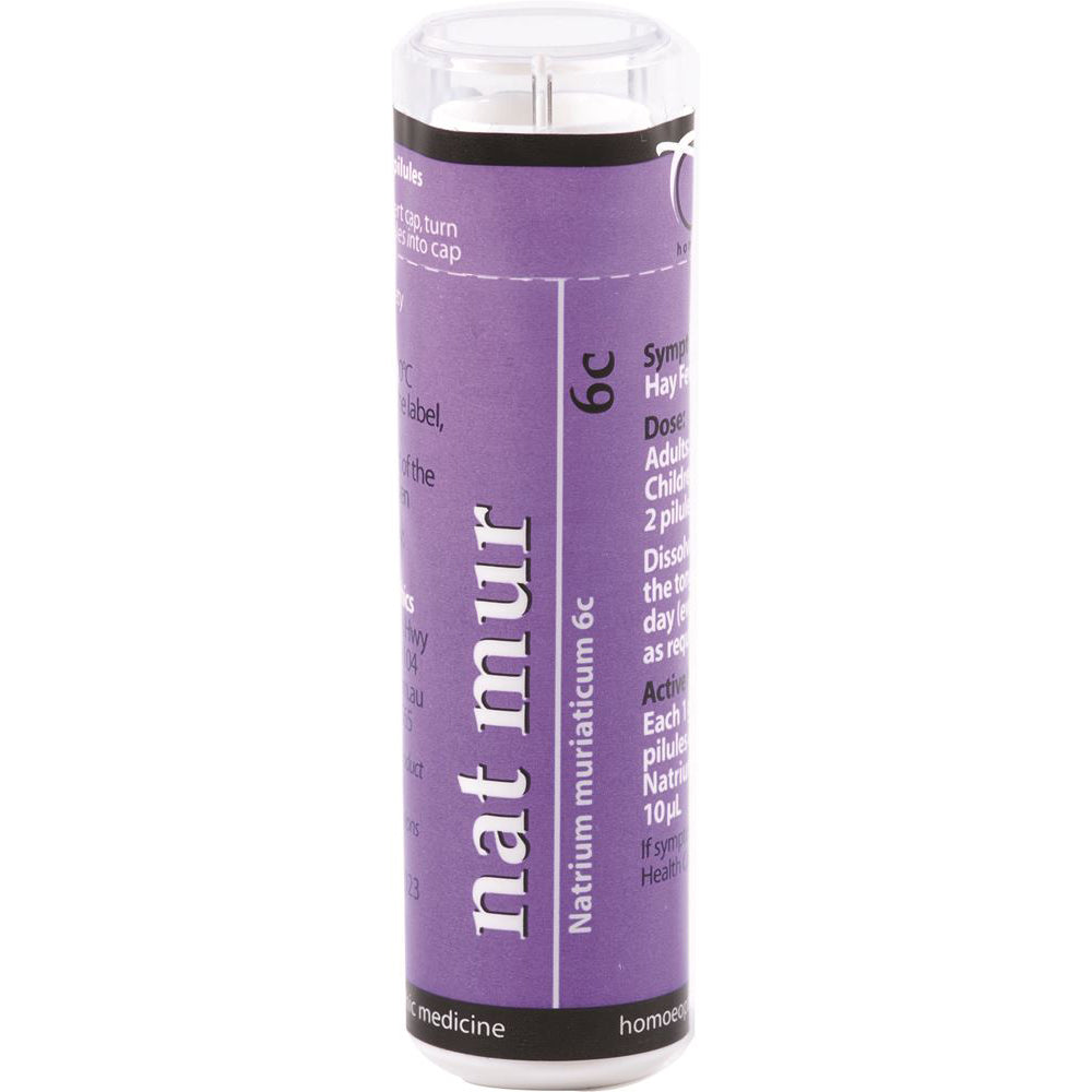 Owen Homoeopathics Nat Mur 6C 120 pilules