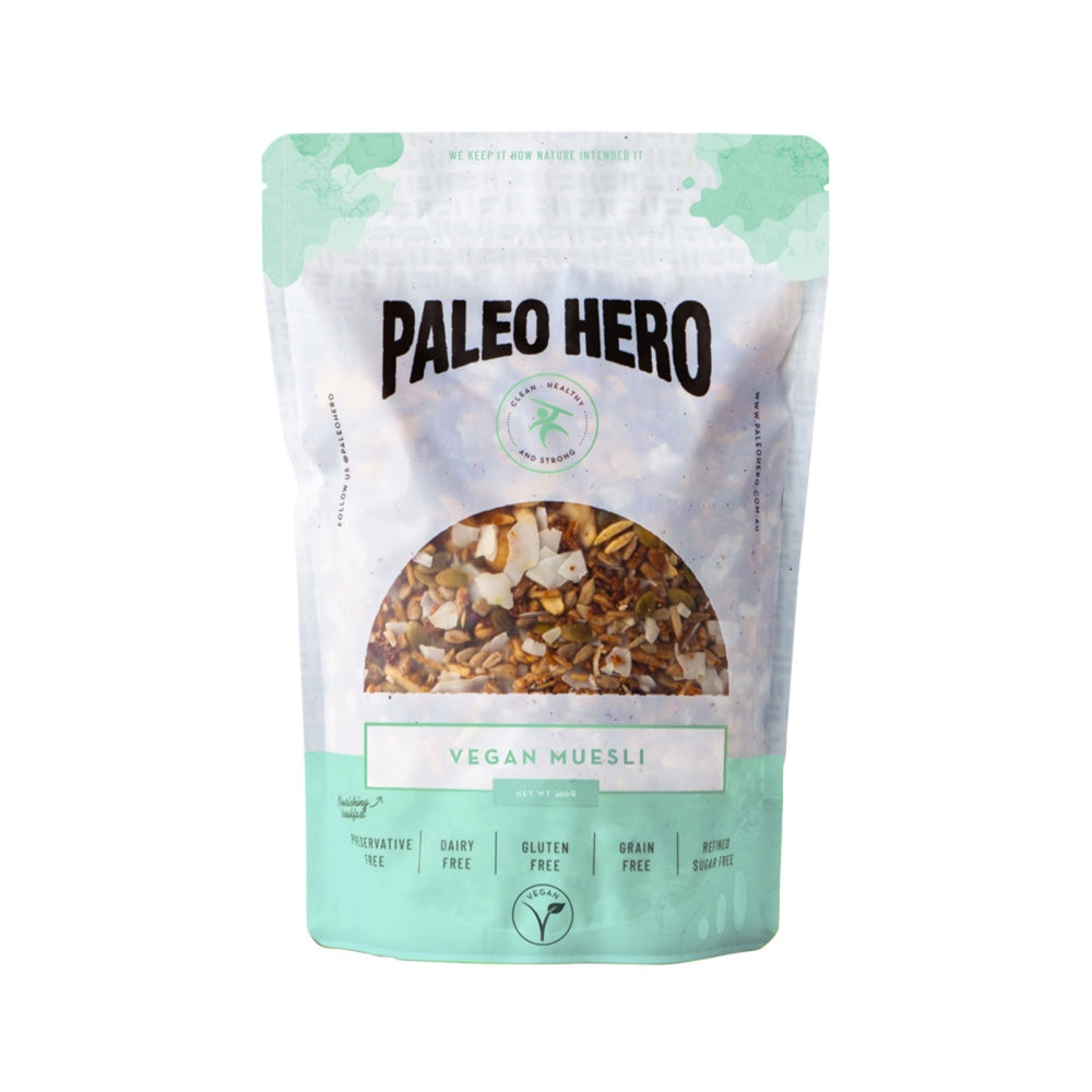 Palro Hero Paleo Hero Vegan Muesli 400g