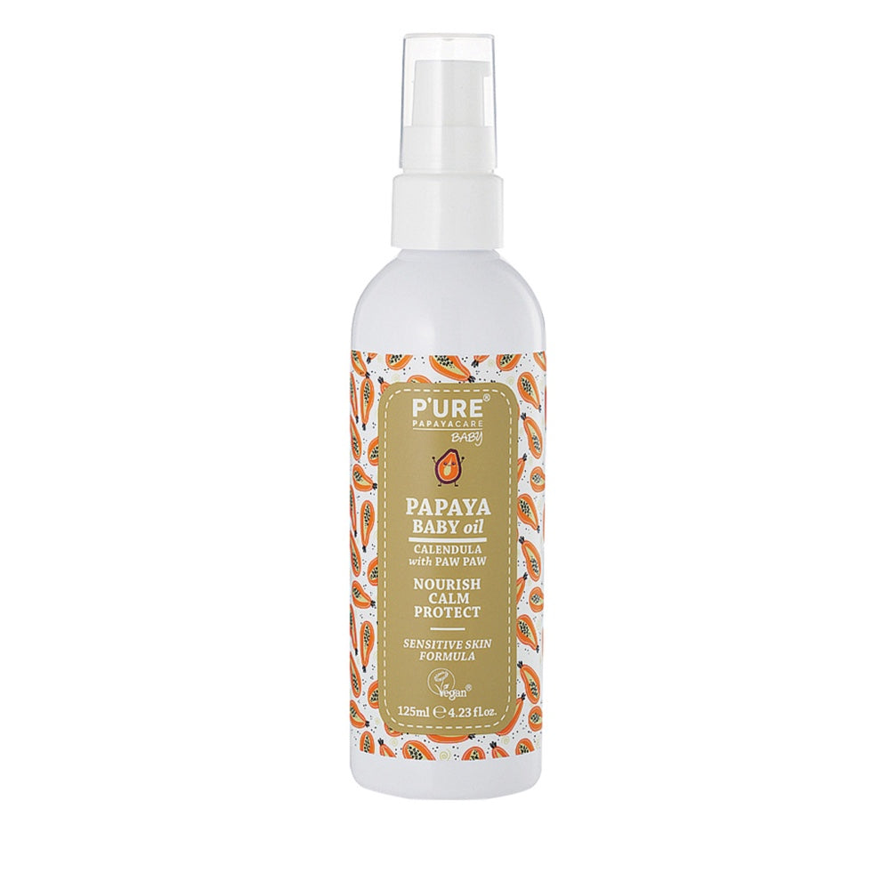 Pure Papayacare PURE Papayacare Baby Papaya Baby Oil (Calendula with Paw Paw) 125g