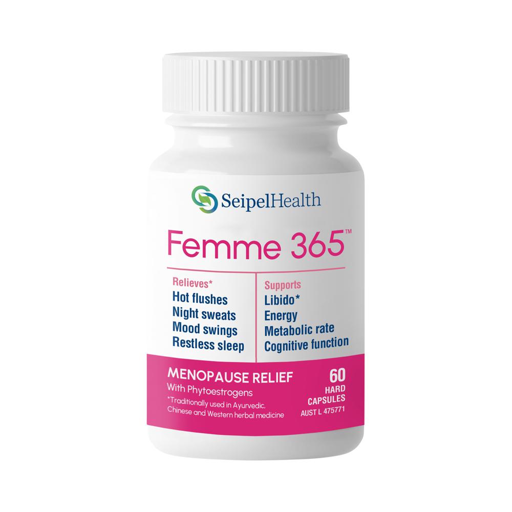 SEIPEL HEALTH FEMME 365 MENOPAUSE RELIEF 60C