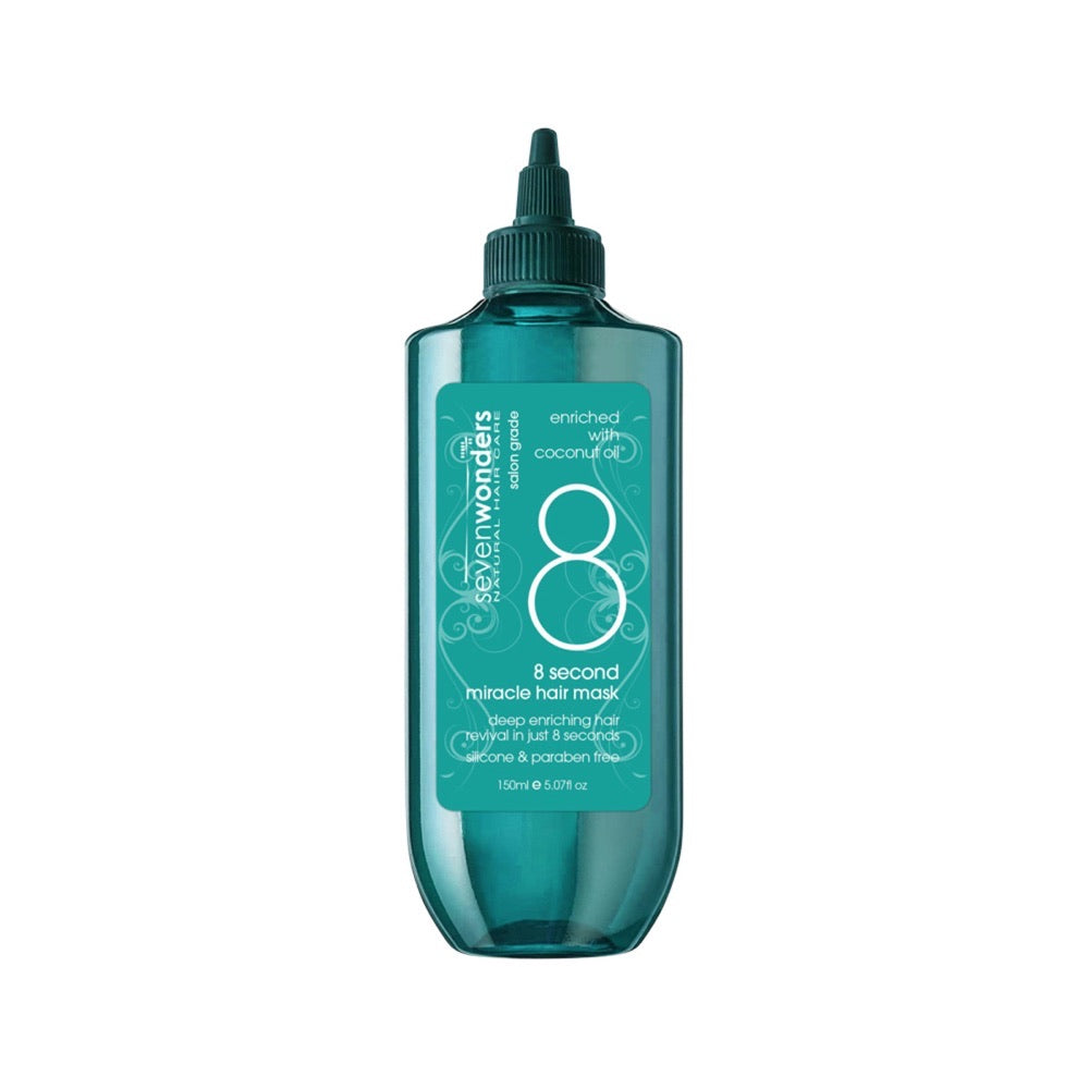Seven wonders Seven Wonders Natural Hair Care 8 Second Miracle Hair Mask Enriched with Coconut Oil 150ml