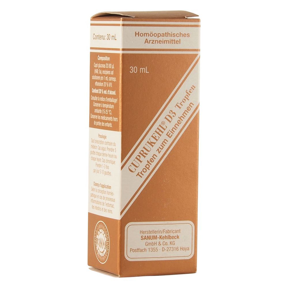 Sanum Cuprukehl 6X (D3) 30ml