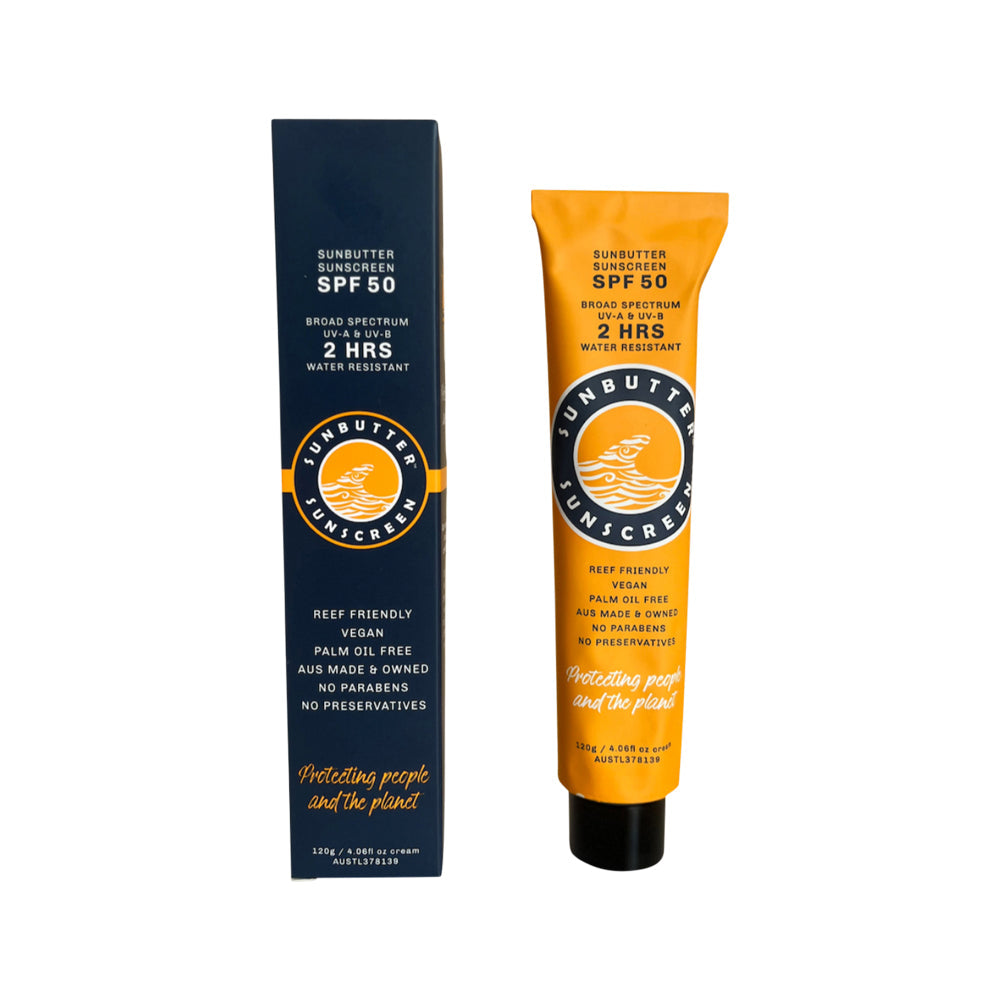Sunbutter SUNBUTTER SKINCARE SUNSCREEN SPF50 TUBE 120G