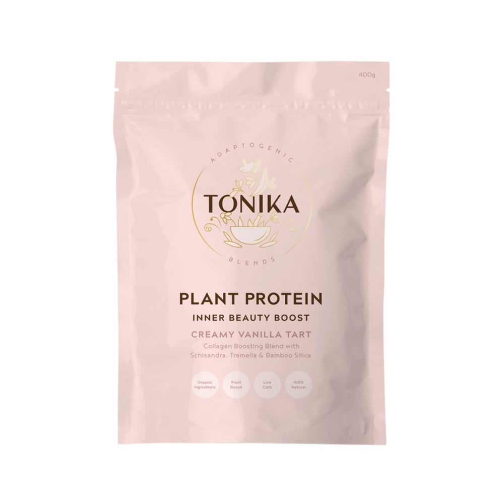 Tonika Tonika Plant Protein Creamy Vanilla Tart 400g