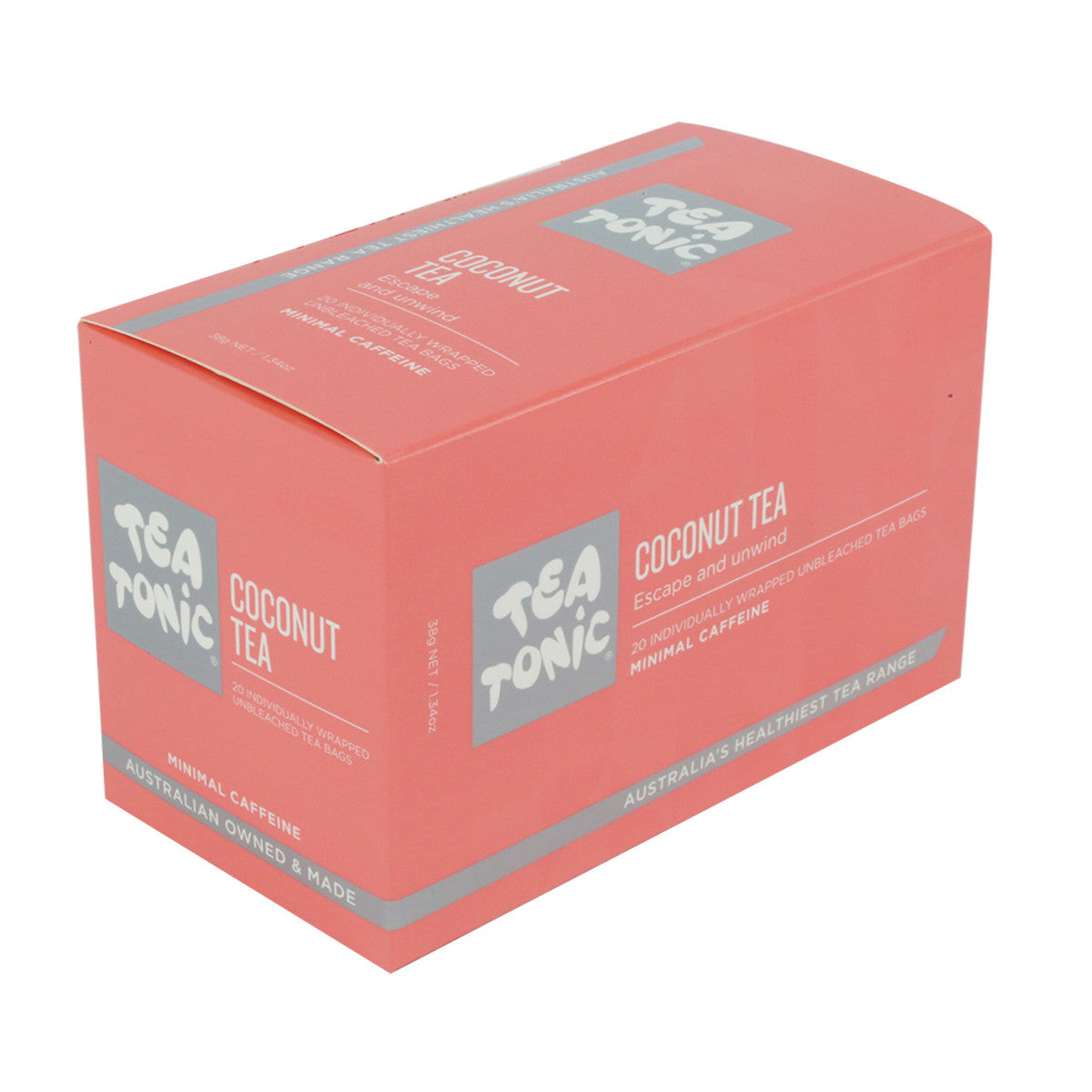 Tea Tonic Tea Tonic Coconut Tea x 20 Tea Bags SELL THROUGH NEW SKU 3022310