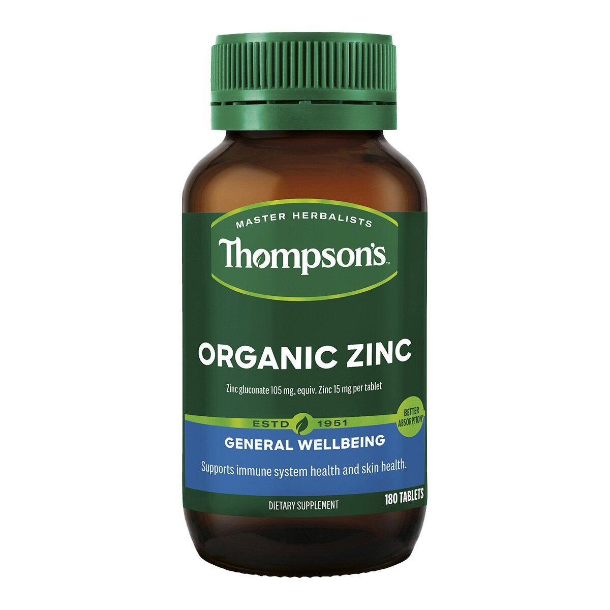 Thompson's Organic Zinc