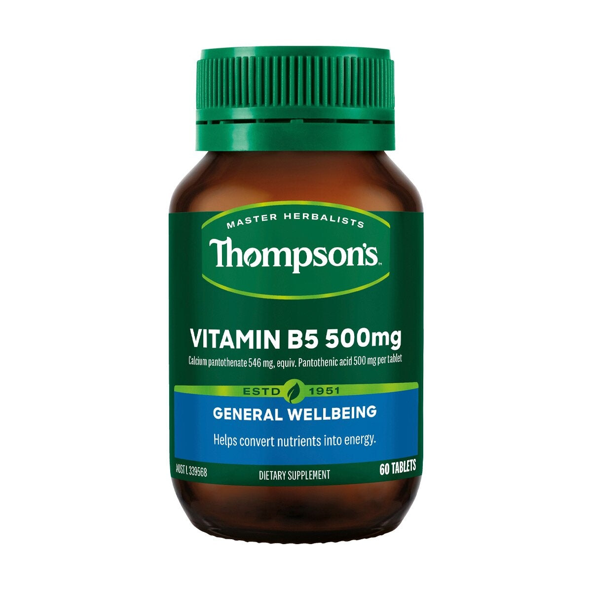 Thompson's Vitamin B5 500 mg