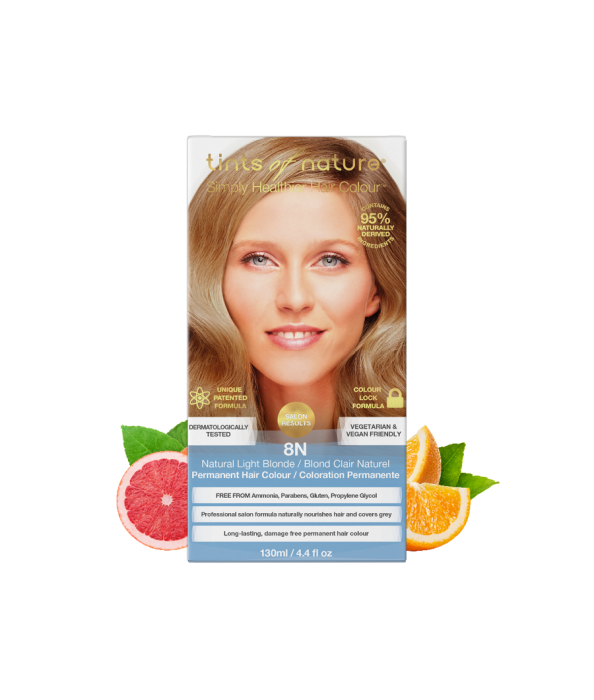 Tinits of nature Tints of Nature Permanent Hair Colour 8N (Natural Light Blonde)