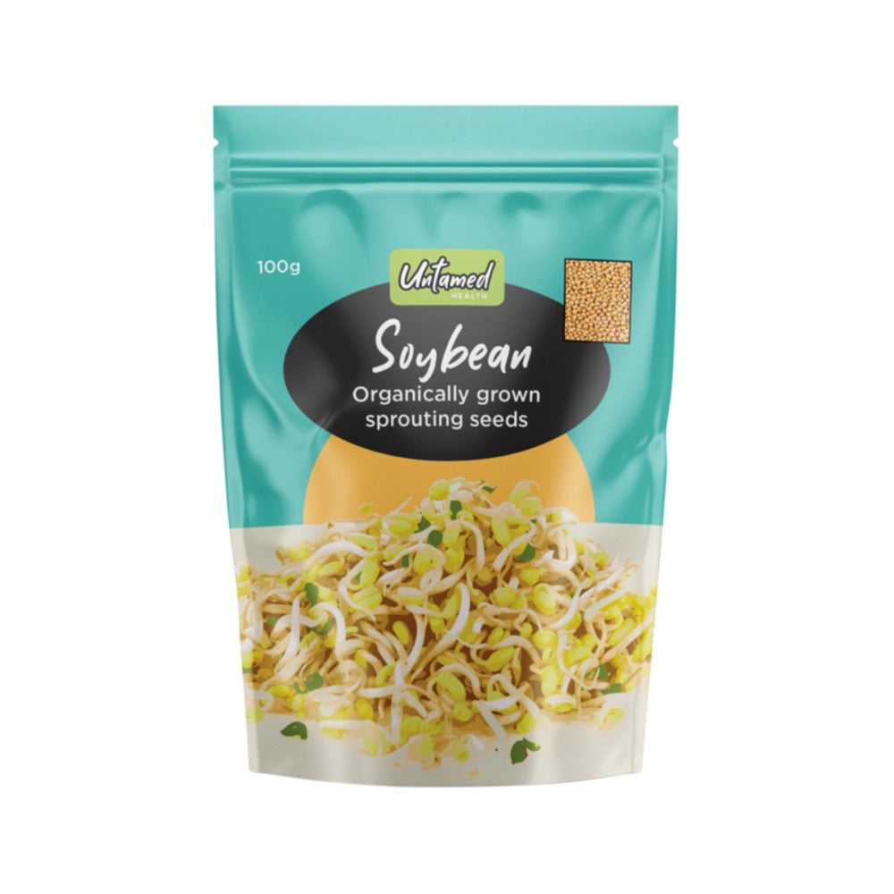 Untamed Health Untamed Health Earth-Friendly Sprouting Seeds Soybean 100g