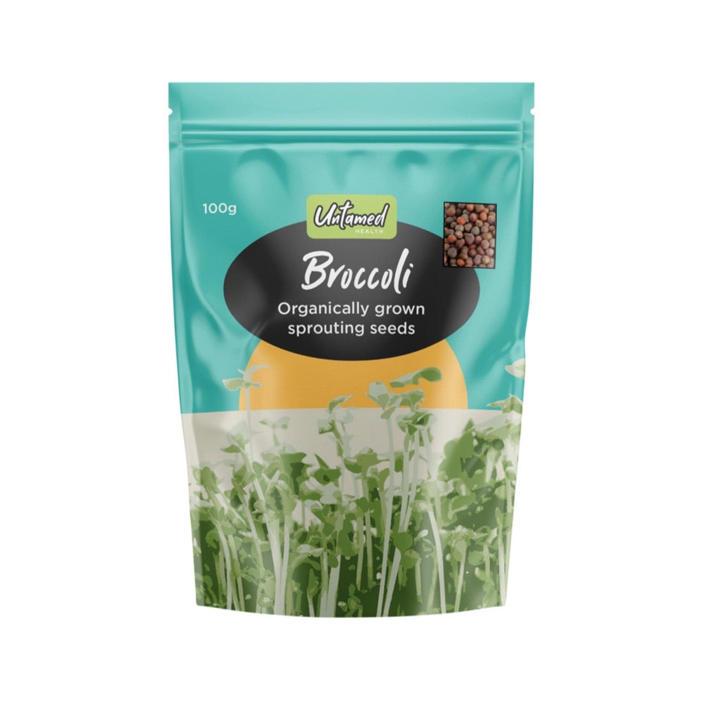 Untamed Health Untamed Health Earth-Friendly Sprouting Seeds Broccoli 100g