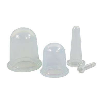 RUBBER SILICONE CUPPING SET - CUPPING THERAPY - SMALL