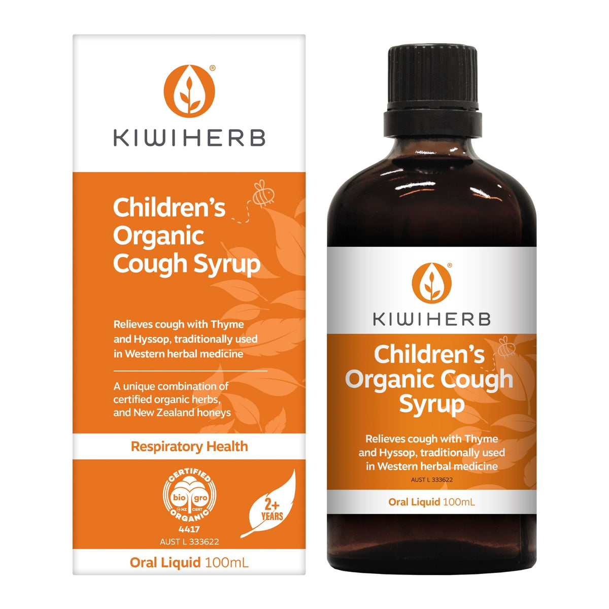 Kiwiherb Kiwiherb Childrens Organic Cough Syrup Oral Liquid 200ml