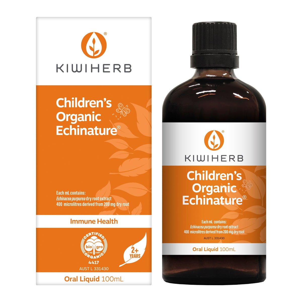 Kiwiherb Kiwiherb Childrens Organic Echinature 100ml
