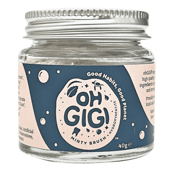 ohGiGi Minty Brush + Hydroxyapatite 40 g