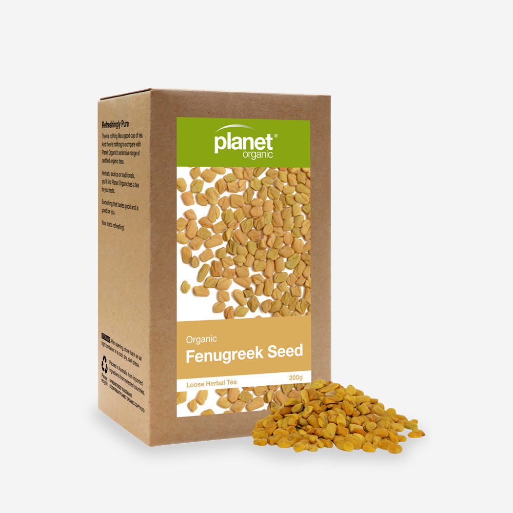 Planet Organic Planet Organic Organic Herbal Tea Fenugreek Seed Loose Leaf 200g
