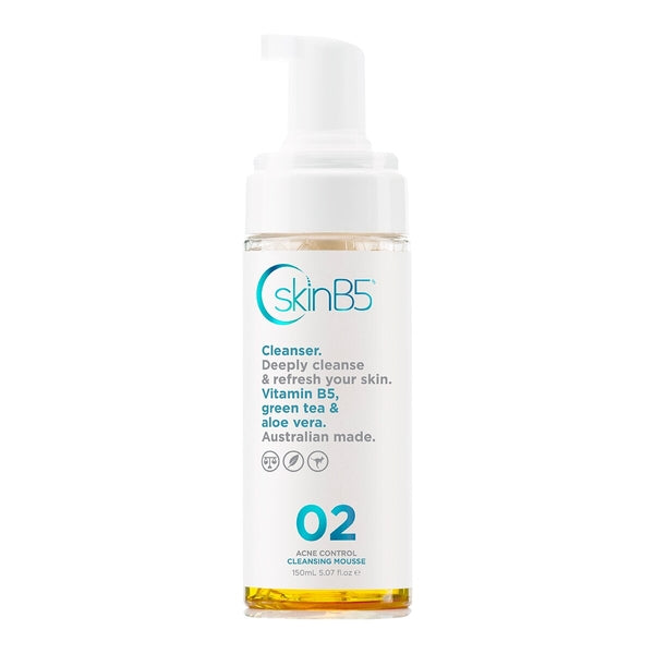 skinB5 Acne Control Cleansing Mousse 150 mL