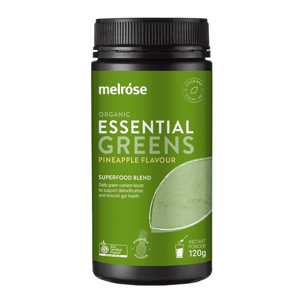 Melrose Organic Essential Greens 120 g Pineapple