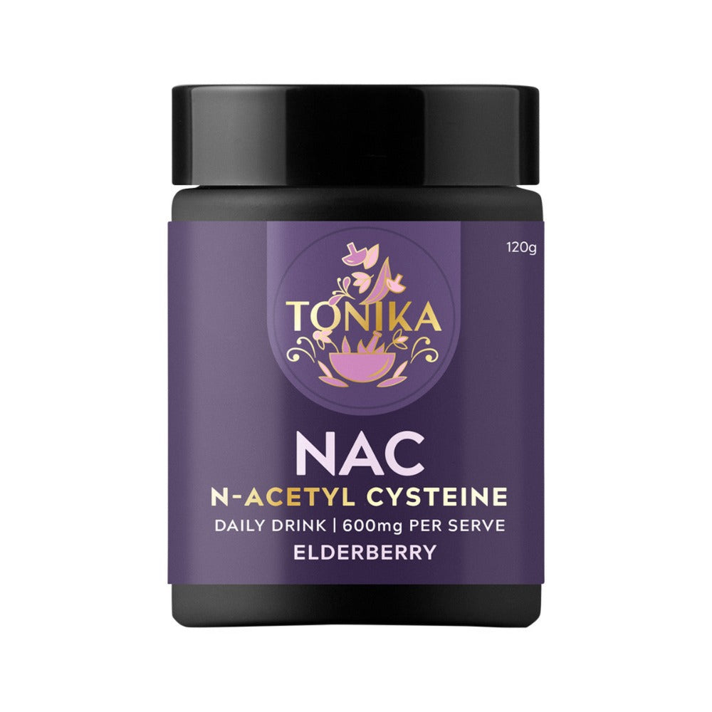 Tonika Tonika NAC (N-Acetyl Cysteine) Daily Drink Elderberry 120g